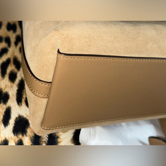 Coach Juliet Shoulder bag in Suede Peanut Tan - Picture 12 of 15